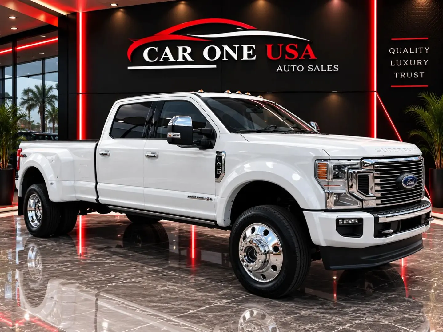 2021 Ford F-450 Platinum 4WD Crew Cab DRW 8' Box - Photo 1