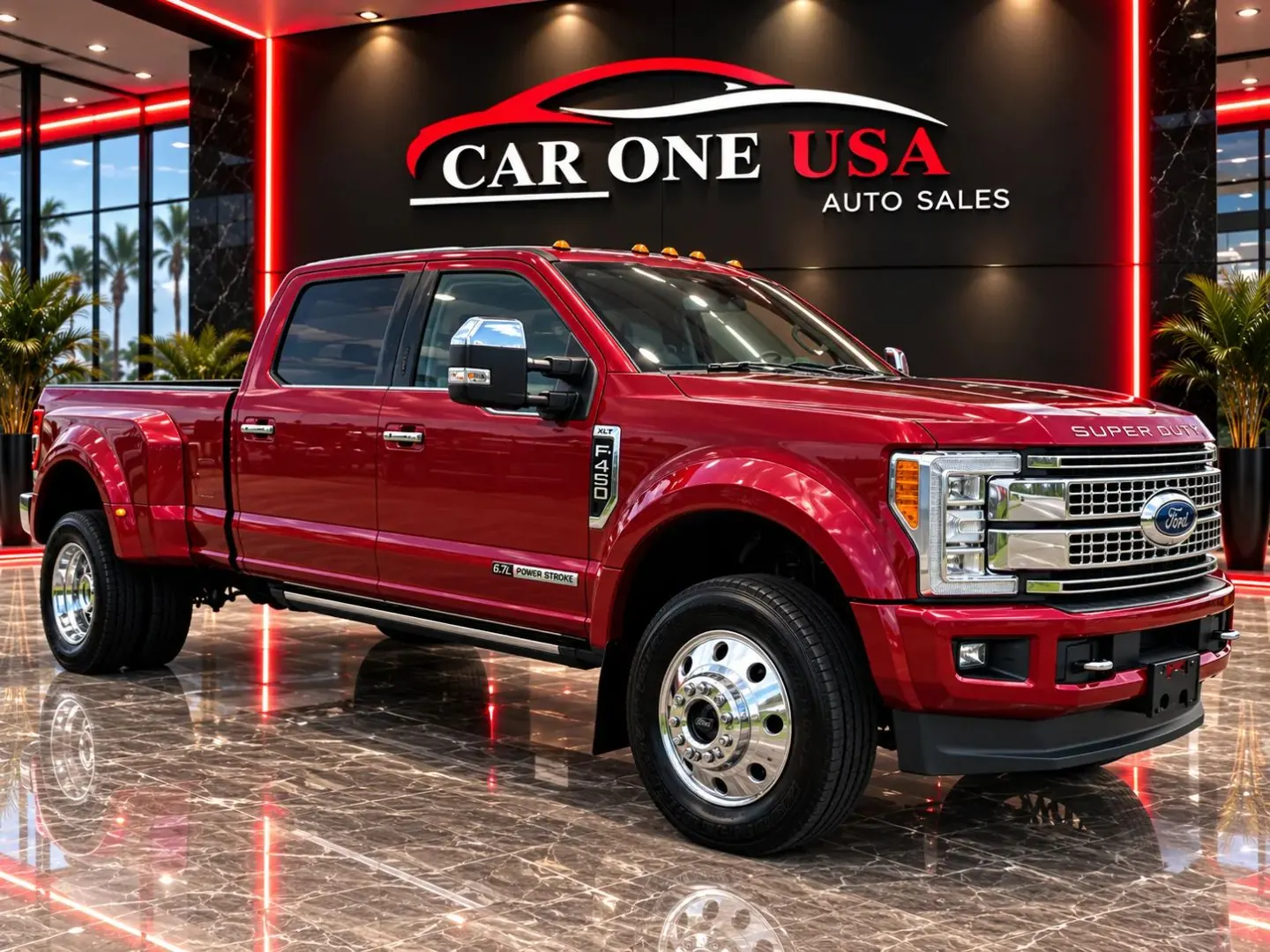 2018 Ford F-450 Platinum 4WD Crew Cab DRW 8' Box - Photo 1