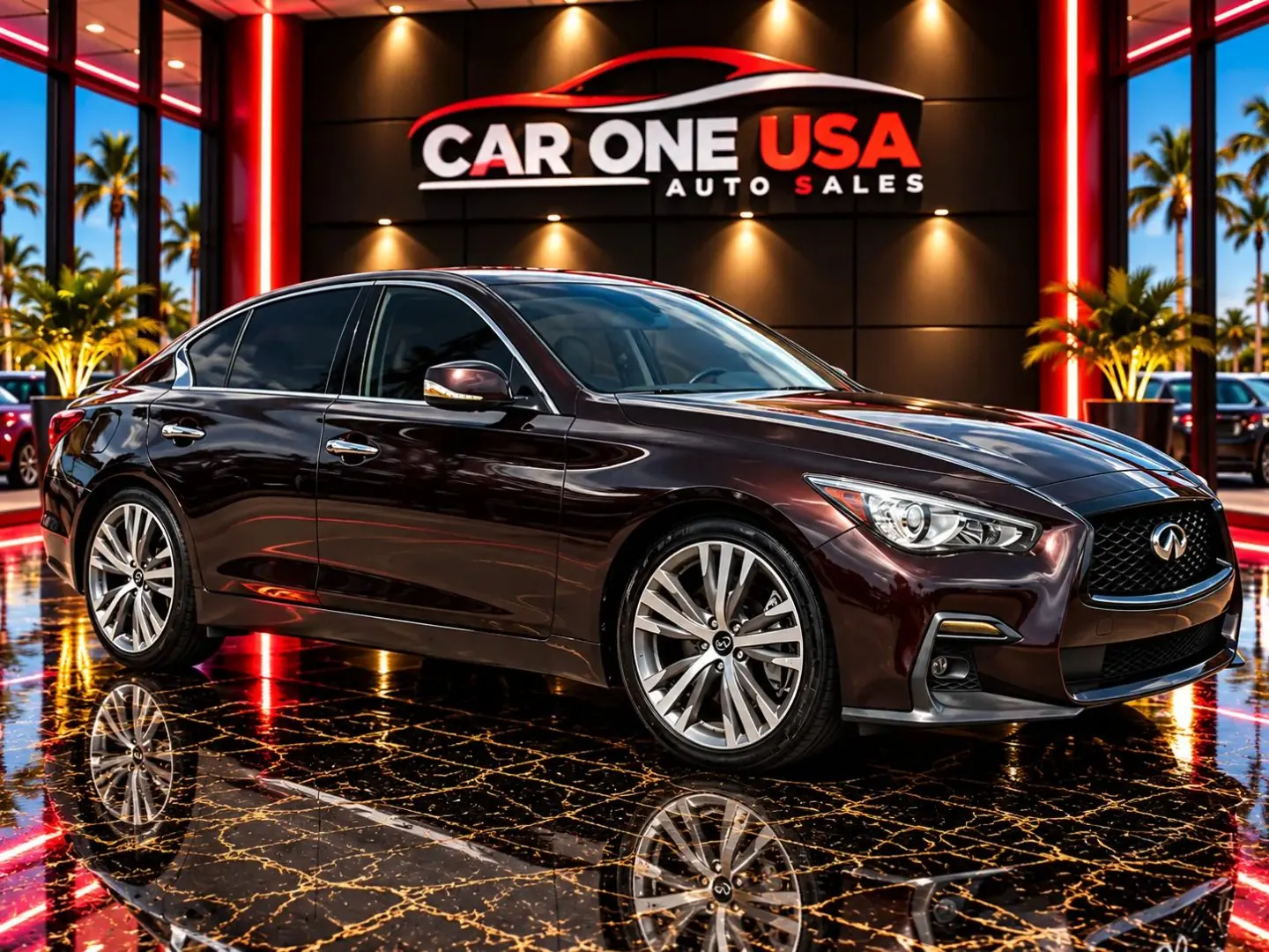 2018 INFINITI Q50 3.0t Luxe AWD