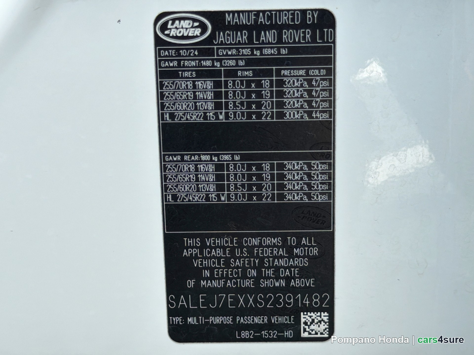2025 LAND ROVER Defender 110 S - Photo 11