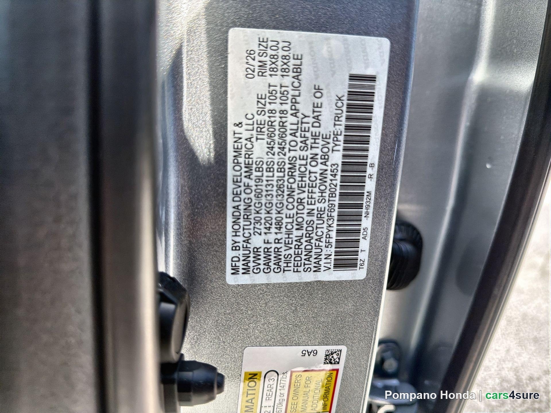 2026 HONDA Ridgeline TrailSport - Photo 10