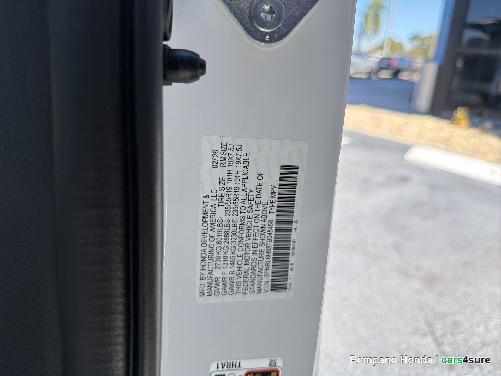 2026 HONDA Odyssey Elite - Photo 4