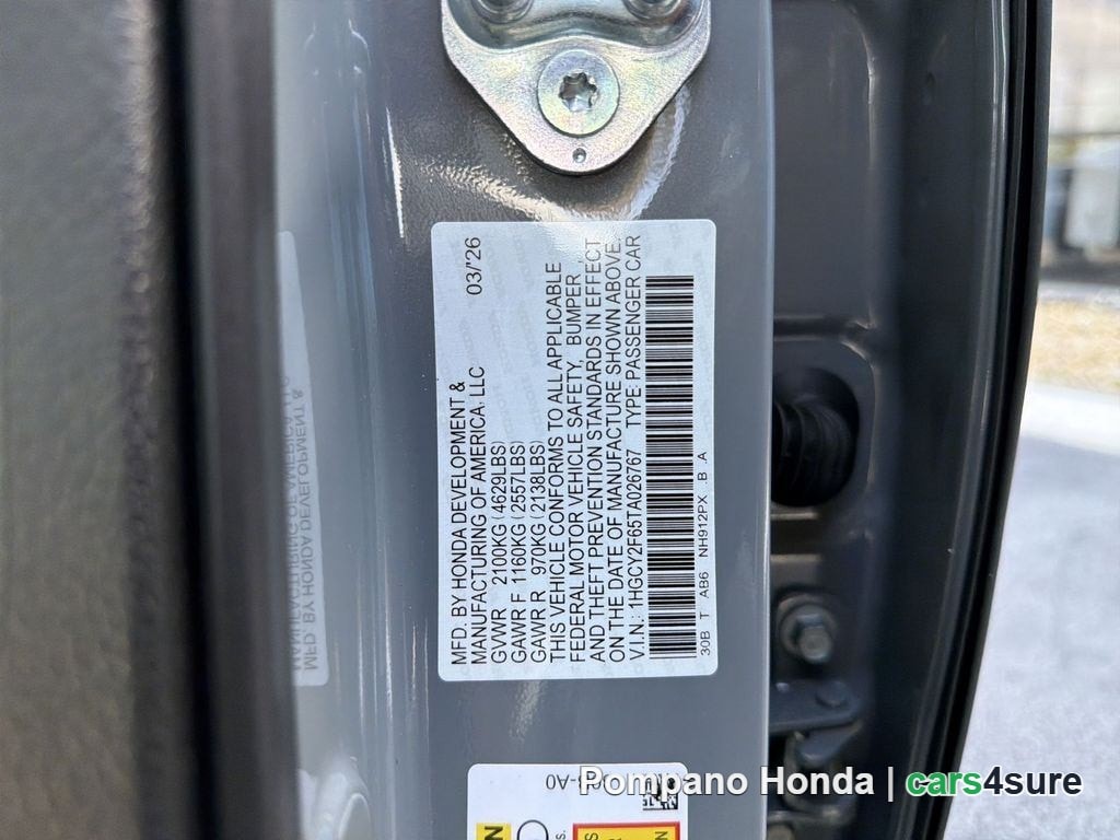 2026 HONDA Accord EX-L - Photo 9