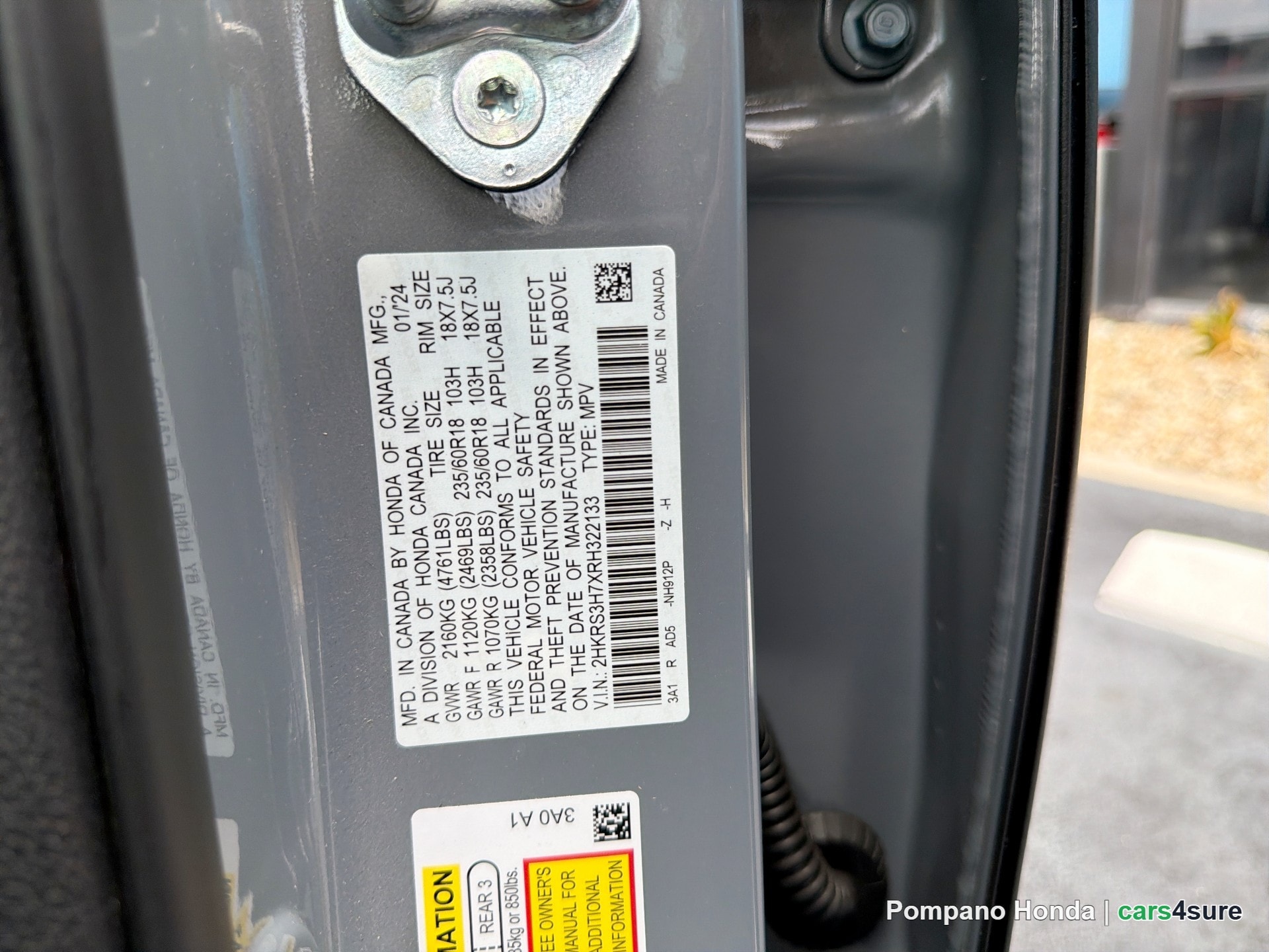 2024 HONDA CR-V EX-L - Photo 13