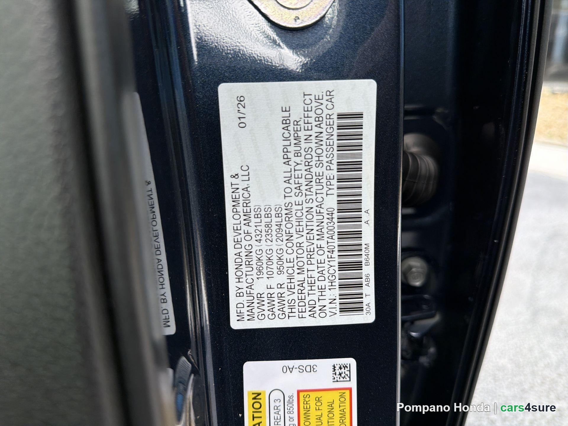 2026 HONDA Accord SE - Photo 12