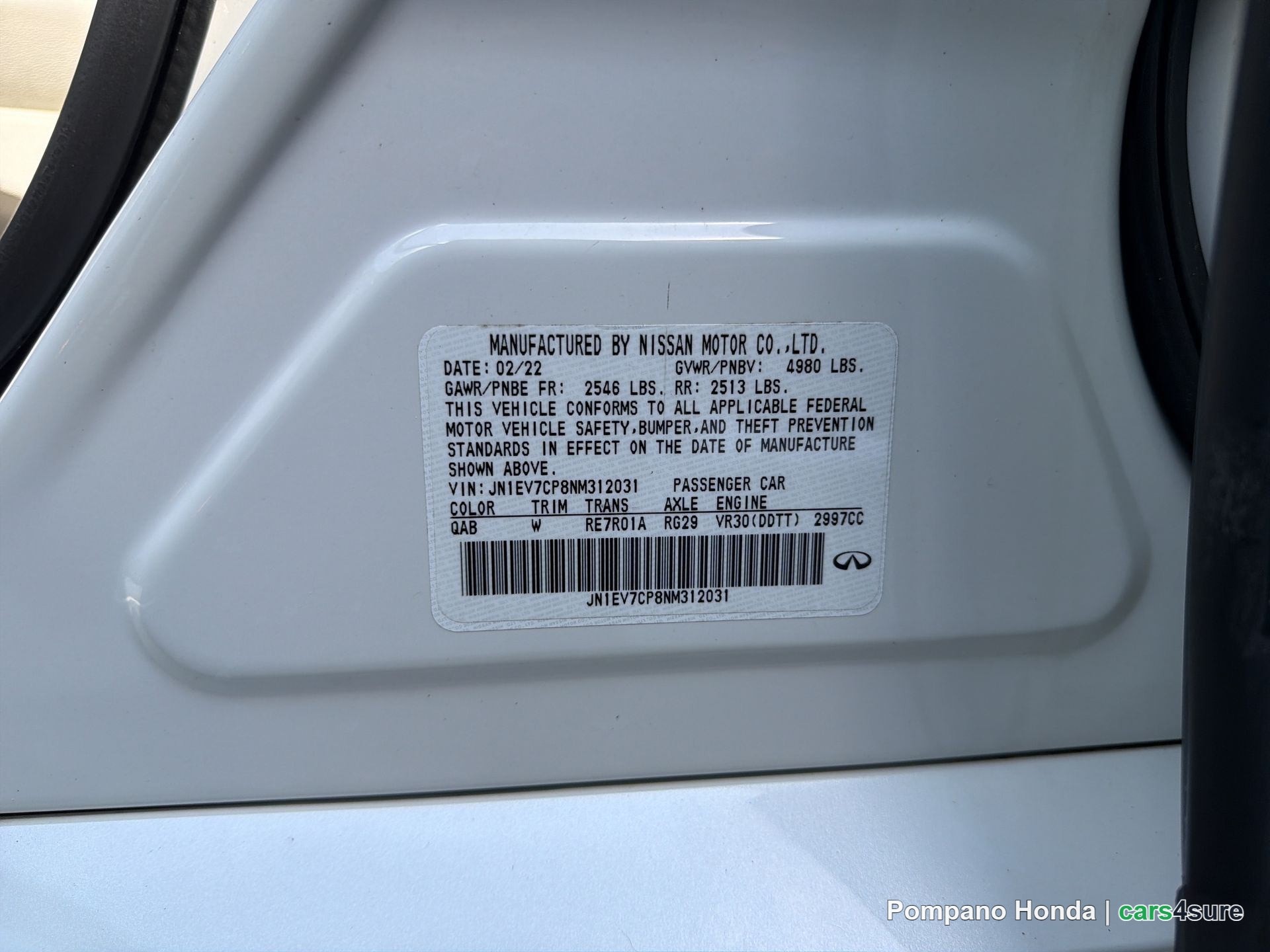 2022 INFINITI Q50 SENSORY - Photo 13