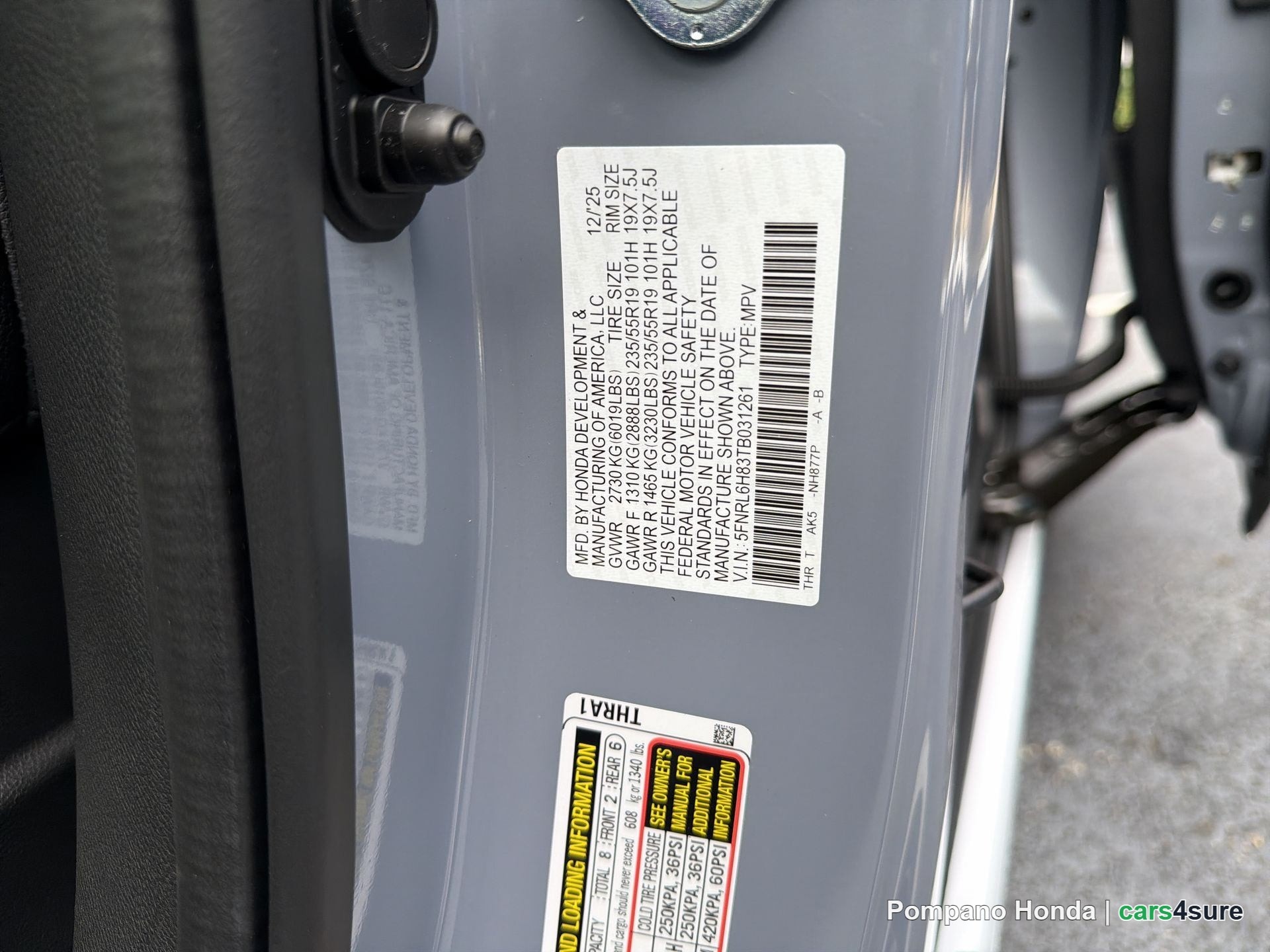 2026 HONDA Odyssey Touring - Photo 2