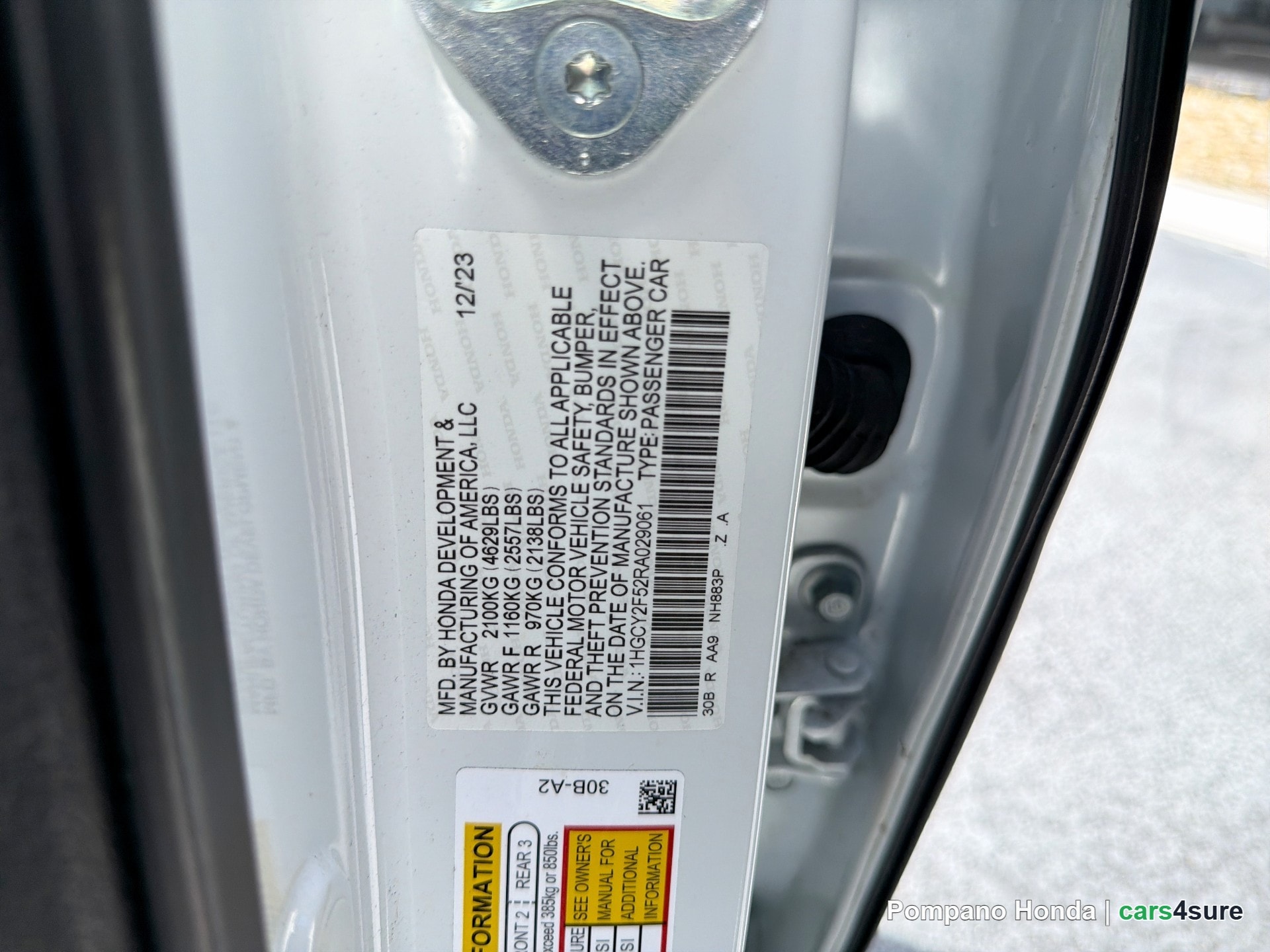 2024 HONDA Accord Sport Hybrid, Sport Hybrid w/Out BSI - Photo 15