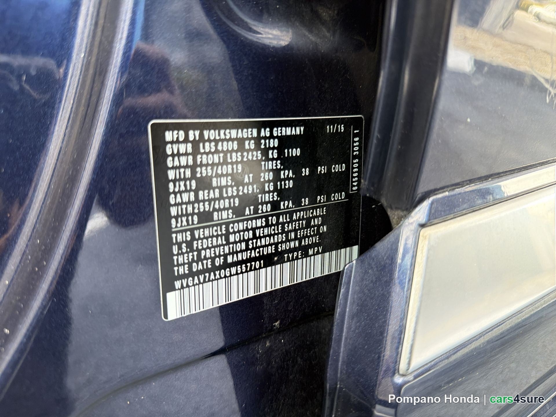 2016 VOLKSWAGEN Tiguan S, R-Line, SE, SEL - Photo 14