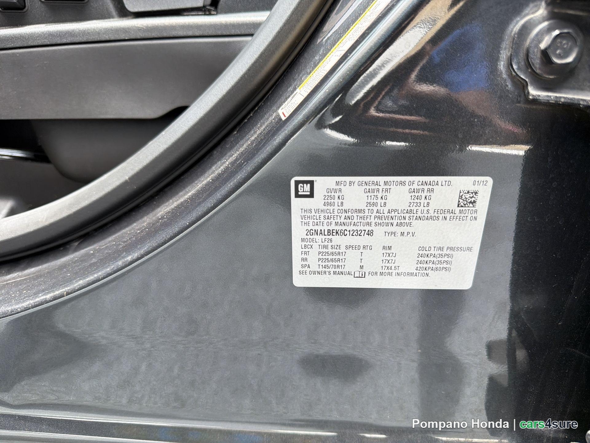 2012 CHEVROLET Equinox LS - Photo 11