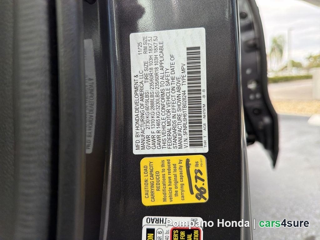2026 HONDA Odyssey EX-L - Photo 5