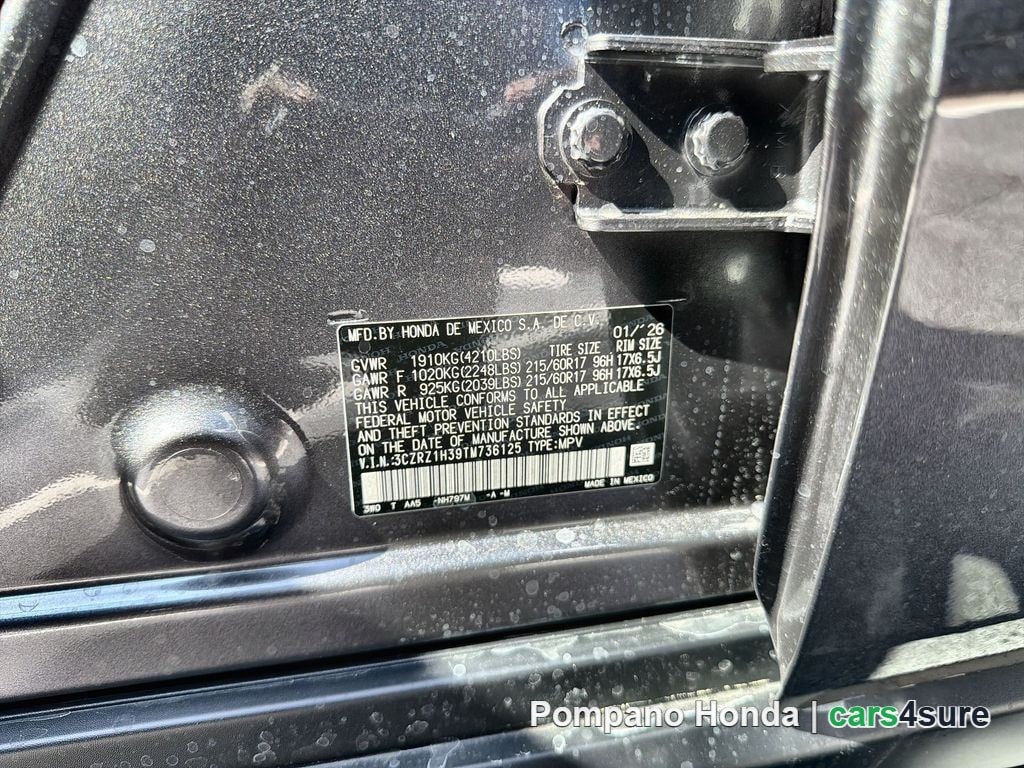 2026 HONDA HR-V LX - Photo 11
