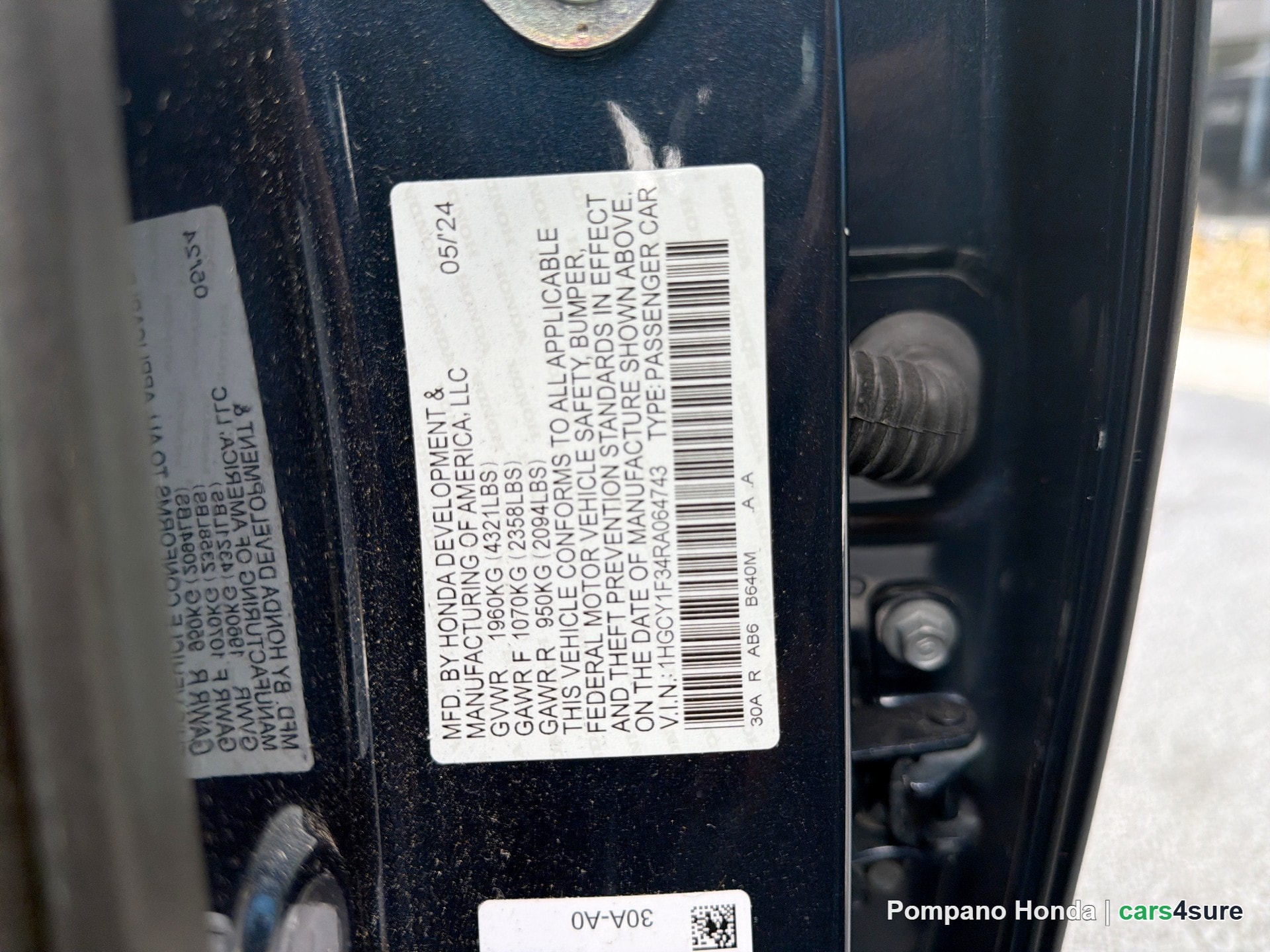 2024 HONDA Accord EX - Photo 11