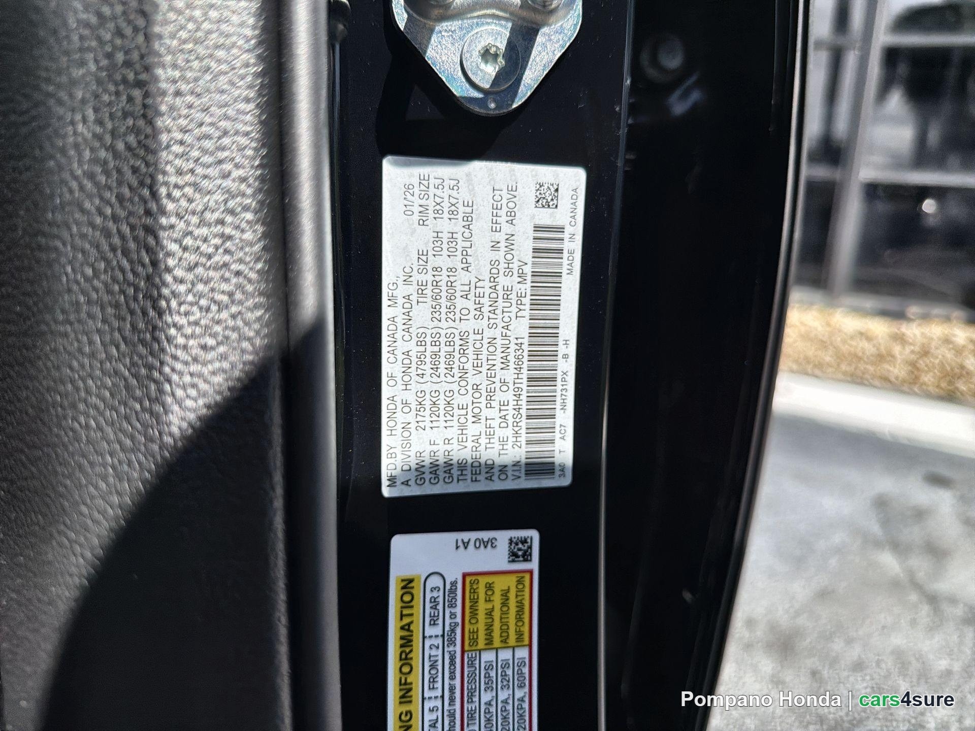 2026 HONDA CR-V EX - Photo 5